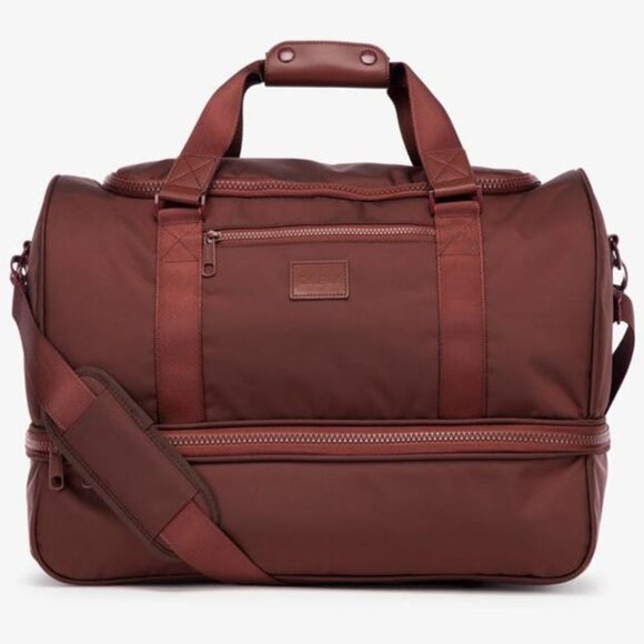 CALPAK Carry-On Weekender Duffel Bag, Red/Burgundy/Garnet - Picture 2 of 7